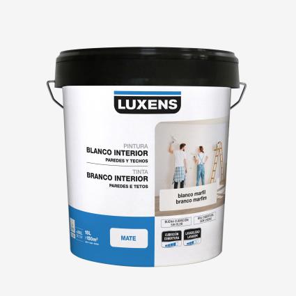 Tinta de interior decorativa  MATE RESIST 15L MARFIM