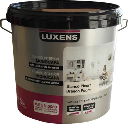 Tinta de interior  MATE SEDOSO 5L BRANCO CAL