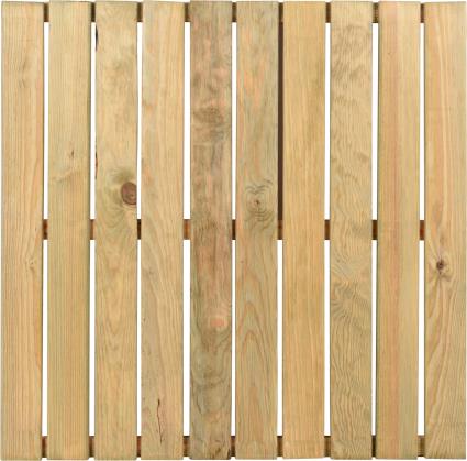Deck de madeira PINHO 40MM 100X100CM
