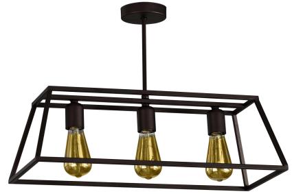 Candeeiro de teto suspenso BRIMO CASTANHO