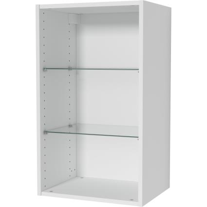 Kit de 2 prateleiras VIDRO 45CM