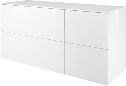 Móvel de casa de banho  NEO LINE 135CM BRANCO