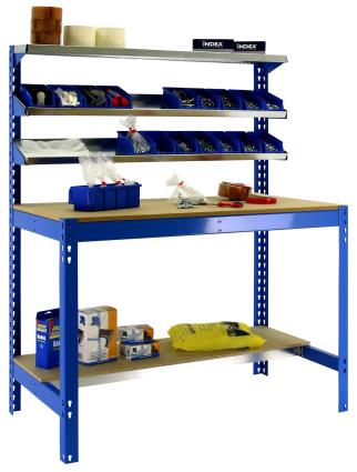 Bancada de trabalho fixa SIMONWORK BT1 1500 AZUL