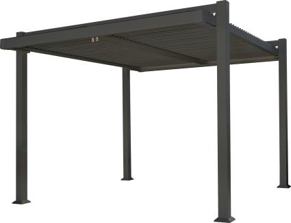 Pérgola de alumínio  PERSEA ANTRACITE 3,2X3,6M