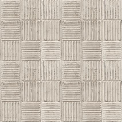 Papel de parede QUADRADOS CIMENTO 1160-G45331 BEGE