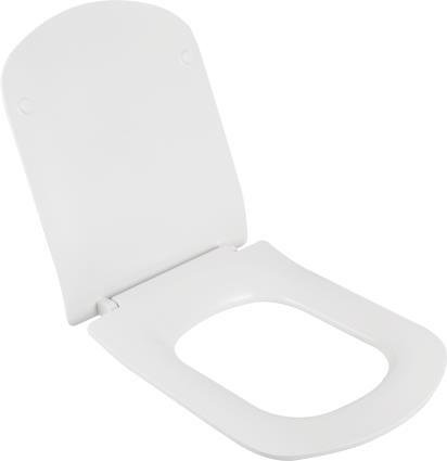 Tampa de sanita  NEO SLIM QUADRADA BRANCA
