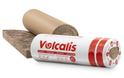 Isolamento de lã mineral VOLCALIS EASY KRAFT 60MM 14.4M²