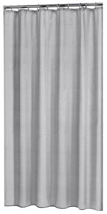Cortina de duche  RELATIVE 180X200 CINZA