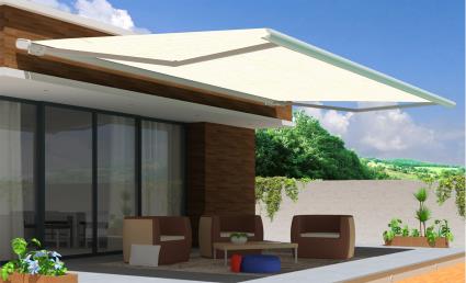 Toldo motorizado cofre AVEIRO BRANCO 7X3.5M BEGE