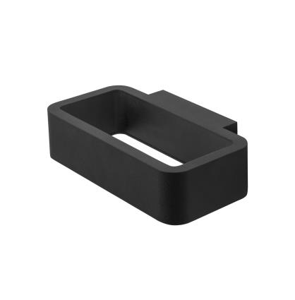 Aplique exterior LED WILOW 1X6.9 PRETO