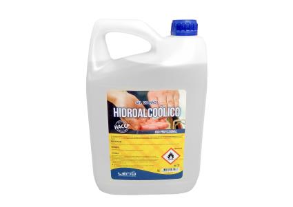 Gel de mãos HIDROALCOOLICO 5L