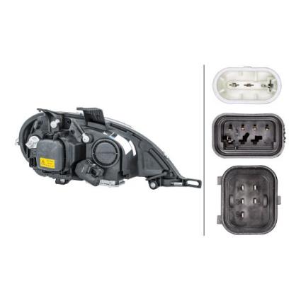 HELLA Farol Principal MERCEDES-BENZ 1EL 223 151-191 1638205161,163820516164,A1638205161  A163820516164