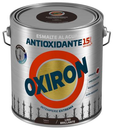 Esmalte anti ferrugem ÁGUA BRILHANTE TABACO OXIRON 2.5L