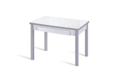 Mesa de cozinha PORTUS HARMONIA 100(150)X60CM BRANCO