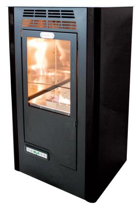 Lareira bioetanol CHÃO COMPACT PRETO