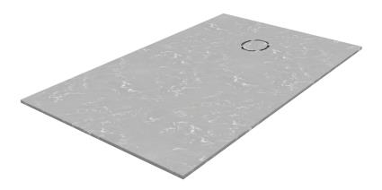 Base de duche SAGA CINZA POLAR 180X90CM