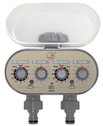 Programador 2 zonas RAIN BIRD PNR02B