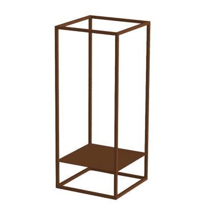 Suporte para vaso PARTHENON 120CM BRONZE