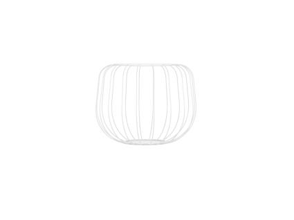 Suporte para vaso TAJ MAHAL 30CM BRANCO
