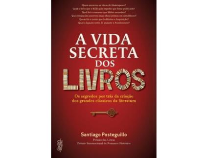 Livro A Vida Secreta dos Livros de Santiago Posteguillo