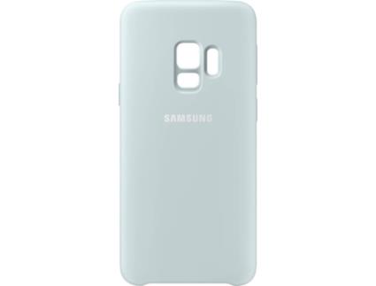 Capa  Galaxy S9 Silicone Azul