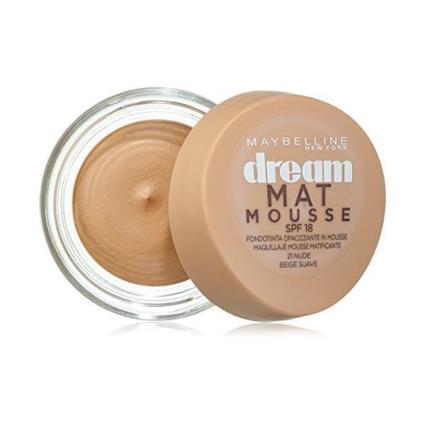 Base de Maquilhagem em Mousse Dream Matt  (18 ml) - 21 - Nude