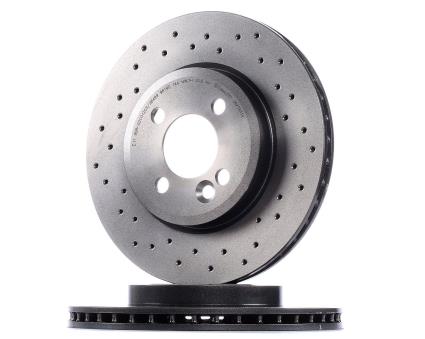 BREMBO Discos de Travão MINI 09.A761.1X 34116774985,34116858651 Disco de travão