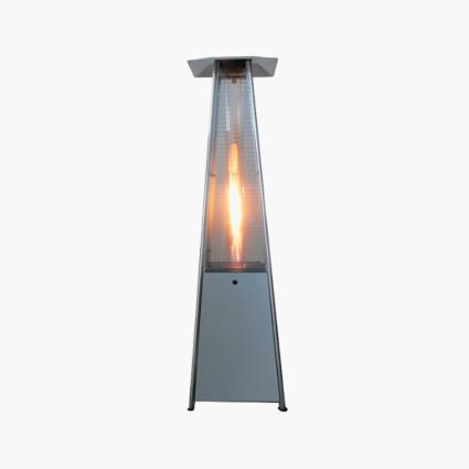 Chama Vermelha Aquecedor de exterior a gás Flamme Pirâmide, Chama Vermelha