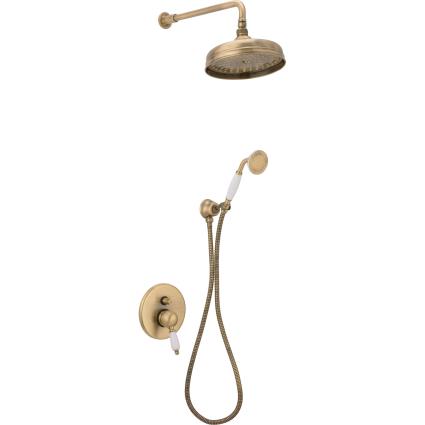 Kit de chuveiro embutido OXFORD BRONZE
