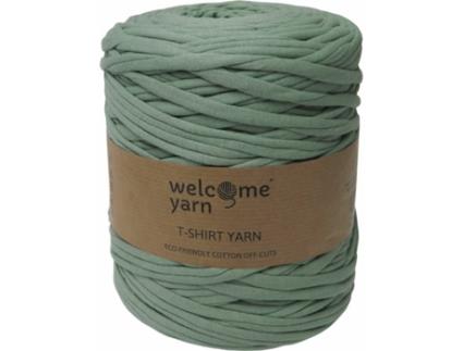 Trapilho WELCOME YARN Welcome Yarn (Cinzento Esverdeado - Algodão - 14x15x14 cm)