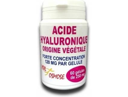Suplemento Alimentar VITAL OSMOSE Ácido Hialurônico (60 cápsulas vegetais de 120mg)
