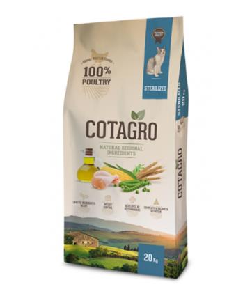 Cotagro Esterilizado Gato Pack económico: 2 x 20 Kg