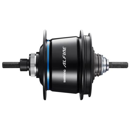 Shimano Alfine S7051 Di2 Cl 11s Rear Preto 36H / 10 x 135 mm