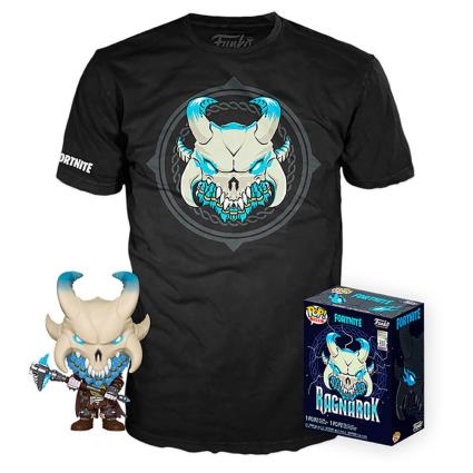 Funko Pop And Short Sleeve T-shirt Fortnite Ragnarok Exclusive Colorido L