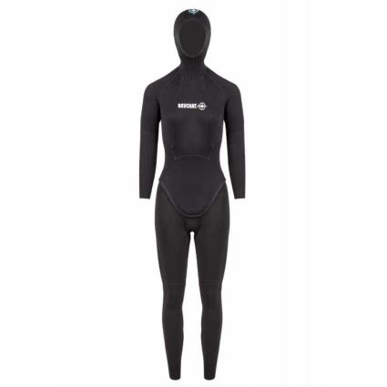 Beuchat Inspiro Set Apnea Woman Jacket 5 Mm Preto XS