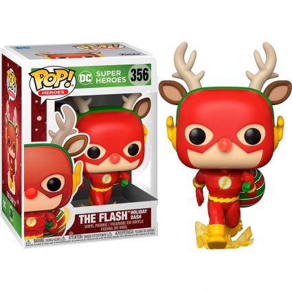 Figura FUNKO Pop Heroes: Dc Holiday- Rudolph Flash