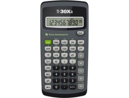 Calculadora Científica TI-30Xa, Preto