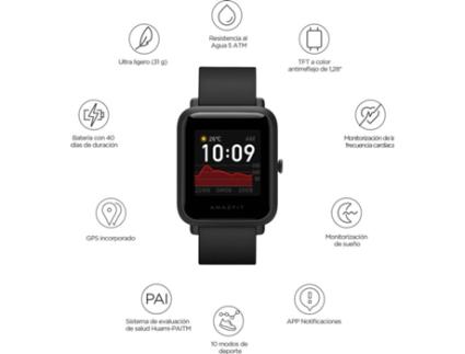 Smart Watch Amazfit bip s Preto