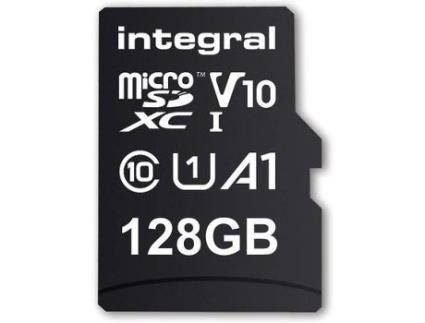 Cartão de Memória MicroSD INTEGRAL 100V10 (128 GB)