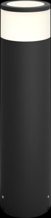 Aplique exterior ECONIC PRETO