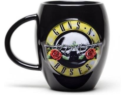 Caneca GUNS NROSES Logo Oval Coffee Mug
