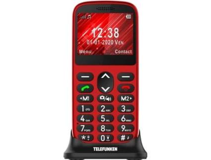 Telemóvel Sénior  S420 (2.31 - 2G - Vermelho)