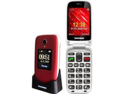 Telemóvel Sénior  S560 (2.8 - 2G - Vermelho)