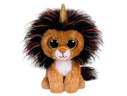 Peluche  Beanie Boos Leão Ramsey 15 cm