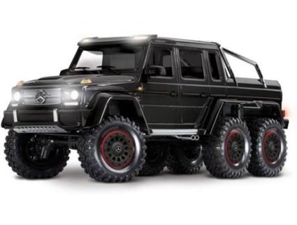 Carrinho  TRX6 Scale Mercedes-Benz G 63 AMG BLACK (Idade Mínima: 3 Anos)