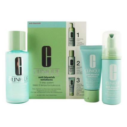 Conjunto de Cosmética Mulher Anti-blemish Solutions 3 Step  (3 pcs)