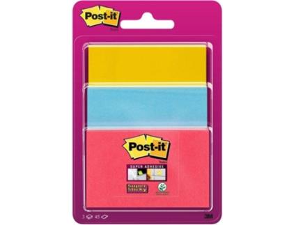 Pack de 3 Blocos de Notas Aderentes  340506 (Multicor - 45 Folhas)