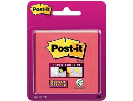 Bloco de Notas Adesivas  Super Sticky Papoila (76 x 76 mm - 90 folhas)