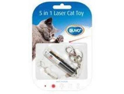 Ponteiro Laser 5 Posições para Gatos 13x2.5x1.5 cm Duvo+
