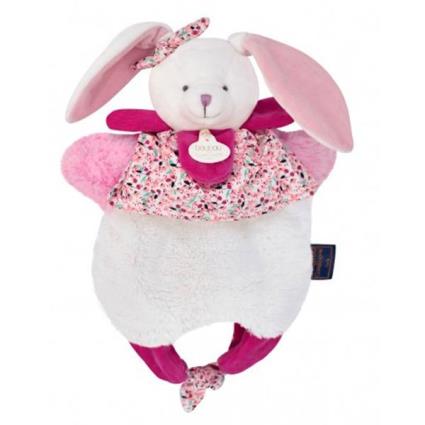 Doudou Bolsa Coelhinho Rosa 30 cm